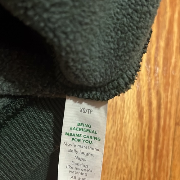 Aerie Getaway Quarter Snap Sweatshirt - Picture 9 of 9